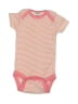 Gerber 100% Cotton Stripes Red Short Sleeve Onesie Size 0-3 mo - photo 1