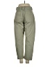 Unbranded Solid Green Casual Pants Size S (estimated) - photo 2