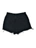 Signature 8 Hearts Black Denim Shorts Size M - photo 2
