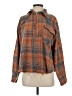 Pol 100% Polyester Orange Long Sleeve Blouse Size S - photo 1