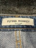Flying Monkey 100% Cotton Blue Denim Skirt Size 28 waist - photo 4