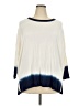 wonderly Tie-dye Ivory Poncho Size 2X - photo 1