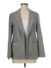 Topshop Chevron-herringbone Gray Blazer Size 6 - photo 1