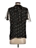 Ann Taylor Black Short Sleeve Blouse Size S - photo 2