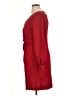 DKNY Solid Red Cocktail Dress Size 14 - photo 5