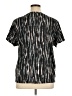 Athleta 100% Cotton Black Short Sleeve Blouse Size XL - photo 2