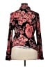 Talbots Paisley Black Long Sleeve Blouse Size XL - photo 2