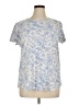 J.Jill Blue Short Sleeve Top Size XL - photo 1