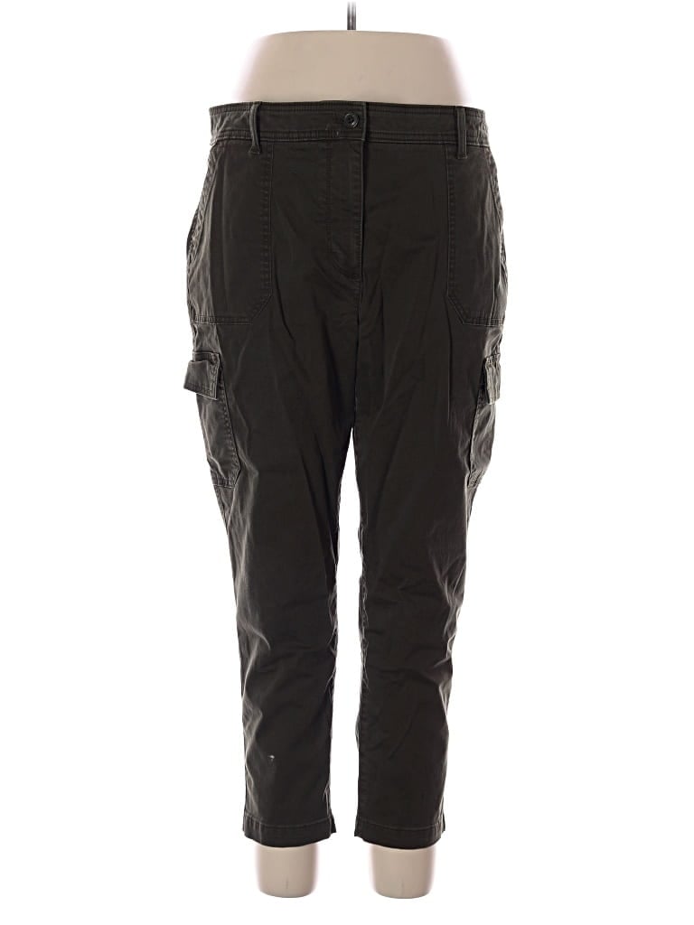 Pre-owned Talbots Cargo Pants In Black