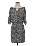 Thalia Sodi Animal Print Gray Casual Dress Size XS - photo 1