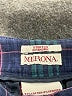 Merona Plaid Blue Casual Pants Size 10 - photo 7