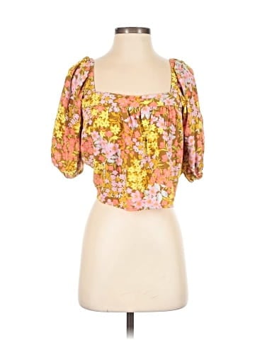 Billabong Short Sleeve Blouse (view 1)
