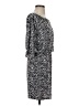 Thalia Sodi Animal Print Gray Casual Dress Size XS - photo 4