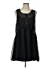 Express Solid Black Casual Dress Size L - photo 1