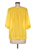 Valerie Stevens Yellow 3/4 Sleeve Blouse Size M - photo 2