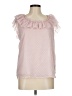 Ann Taylor LOFT 100% Polyester Pink Sleeveless Blouse Size M - photo 1