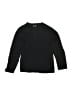 The Children's Place 100% Cotton Black Long Sleeve T-Shirt Size 7 - 8 - photo 1