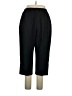 Alfred Dunner 100% Polyester Solid Black Casual Pants Size 16 - photo 2