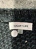 Sugar Lips 100% Acrylic Polka Dots Black Pullover Sweater Size L - photo 7