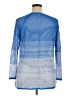 John Paul Richard 100% Rayon Color Block Blue Pullover Sweater Size XL - photo 2