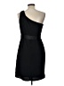 White by Vera Wang 100% Polyester Solid Black Cocktail Dress Size 10 - photo 2