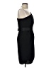 White by Vera Wang 100% Polyester Solid Black Cocktail Dress Size 10 - photo 4