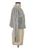 Romwe Silver Long Sleeve Top Size S - photo 4