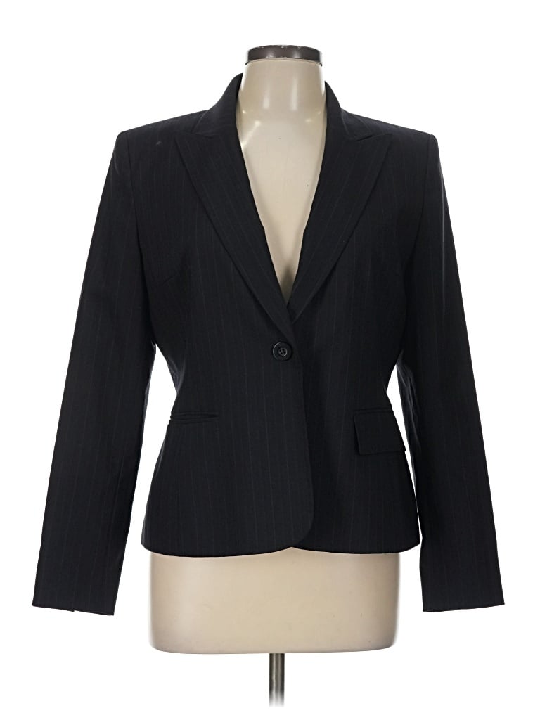 Pre-owned Anne Klein Blazer Jacket In Black