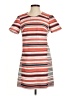 Hutch 100% Polyester Stripes Orange Casual Dress Size S (petite) - photo 1
