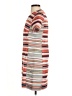 Hutch 100% Polyester Stripes Orange Casual Dress Size S (petite) - photo 5