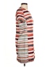 Hutch 100% Polyester Stripes Orange Casual Dress Size S (petite) - photo 4
