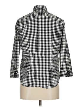 Lauren by Ralph Lauren 3/4 Sleeve Button-Down Shirt (view 2)