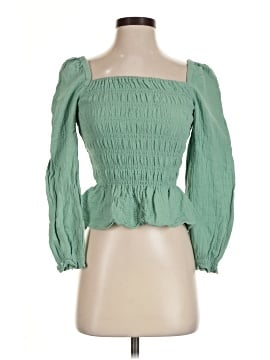 J.Crew Factory Store 3/4 Sleeve Blouse (view 1)