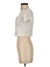 Romwe Ivory Short Sleeve Top Size S - photo 5