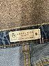 Angel Kiss Graphic Blue Denim Shorts Size 9 - photo 3
