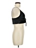 Topshop Stripes Black Sleeveless Top Size 8 - photo 4