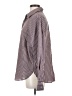Zara Stripes Brown Long Sleeve Button-Down Shirt Size S - photo 5