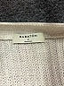 Babaton 100% Wool White Silver Wool Cardigan Size S - photo 7