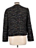 Venus 100% Polyester Tweed Black Jacket Size 12 - photo 2