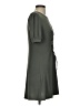 BCBGeneration Solid Green Gray Casual Dress Size XS - photo 4