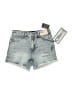 BCBGeneration Blue Denim Shorts Size 1 - photo 1