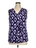 Lane Bryant Purple Sleeveless Blouse Size 14 - 16 Plus - photo 1