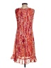 Studio 1 100% Polyester Paisley Orange Cocktail Dress Size 4 Petite - photo 2