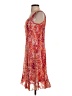 Studio 1 100% Polyester Paisley Orange Cocktail Dress Size 4 Petite - photo 5