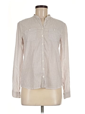 Comptoir des Cotonniers Long Sleeve Button-Down Shirt (view 1)
