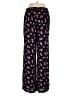 WAYF Hearts Black Casual Pants Size M - photo 2