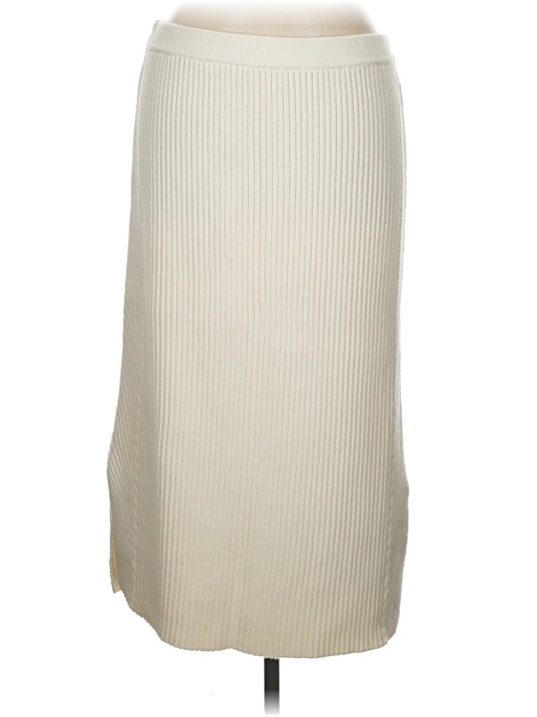 Pre-owned Haven Well Within Formal Skirt In Ivory