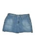 Gloria Vanderbilt Blue Denim Shorts Size 16 - photo 1