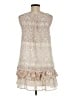 Jolt 100% Polyester Paisley Ivory Casual Dress Size M - photo 2