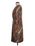 David Meister Animal Print Brown Cocktail Dress Size 12 - photo 5